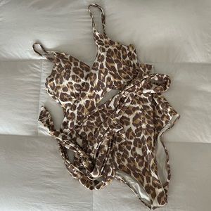 Aerie Leopard One-Piece Swimsuit